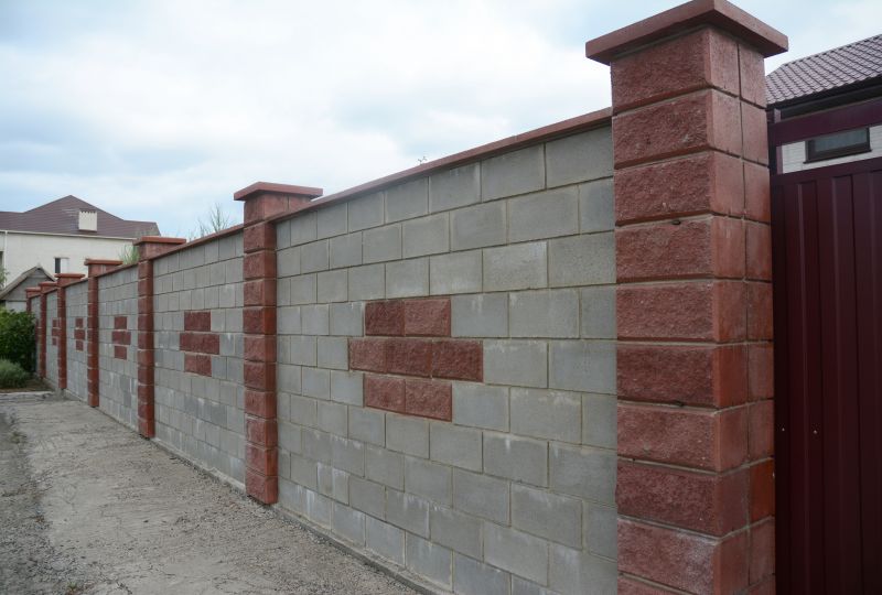 Brick Fence Repair in Winston Salem, NC
