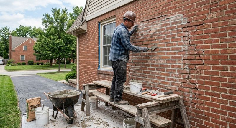 Brick Floor Repair in Winston Salem, NC