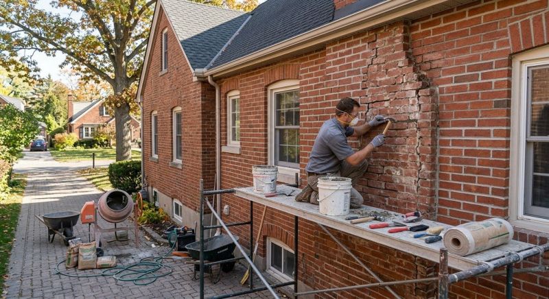 Brick Restoration in Thomasville, NC