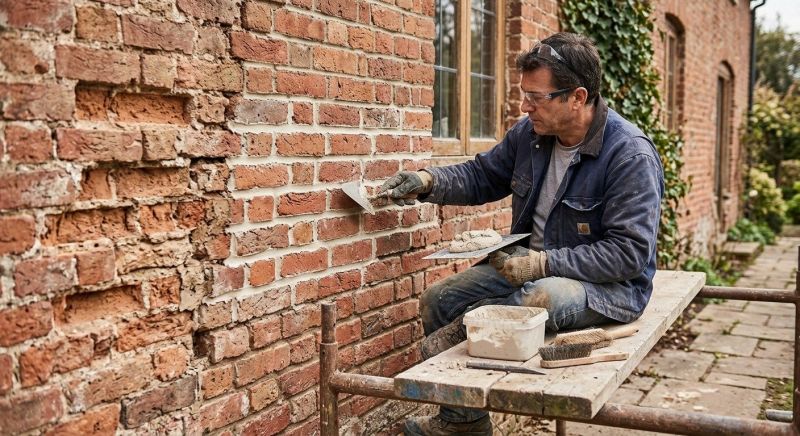 Brick Stairs Repair in Rural Hall, NC