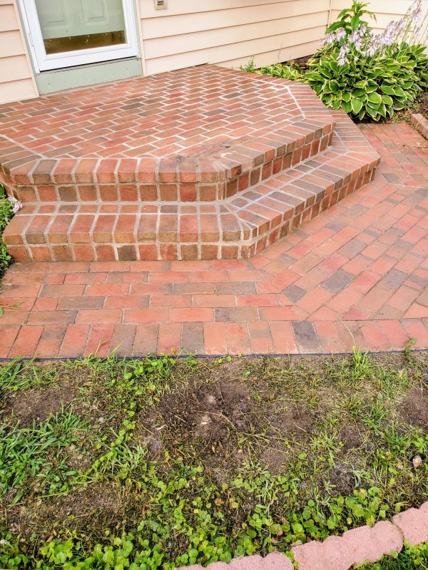 Brick Stoop Repair in Winston Salem, NC