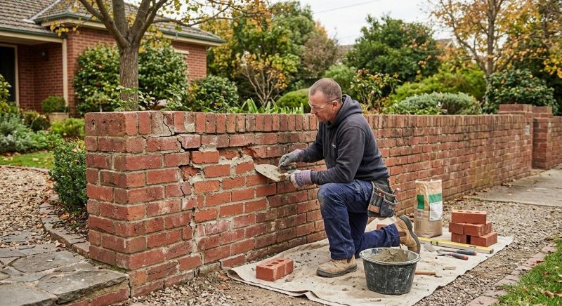 Brick Wall Repair in Advance, NC