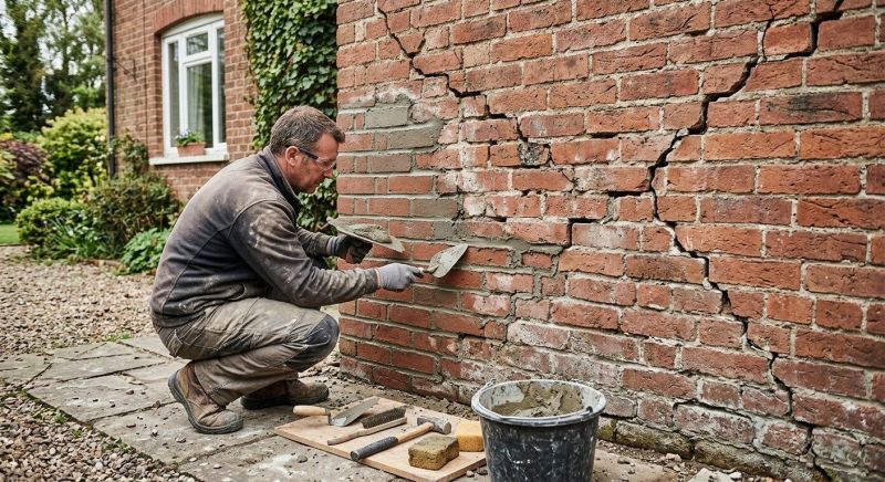Brick Wall Repair in High Point, NC
