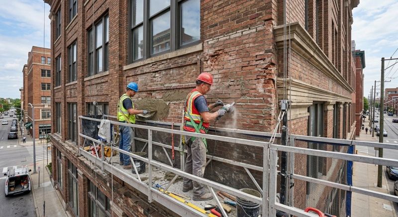 Commercial Masonry Repair in Winston Salem, NC