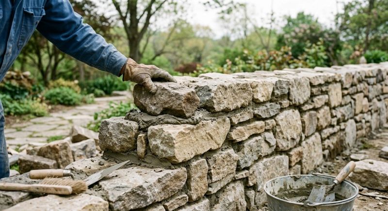Commercial Stone Masonry in Davie County, NC