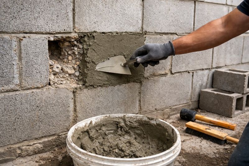 Concrete Block Repair in Thomasville, NC