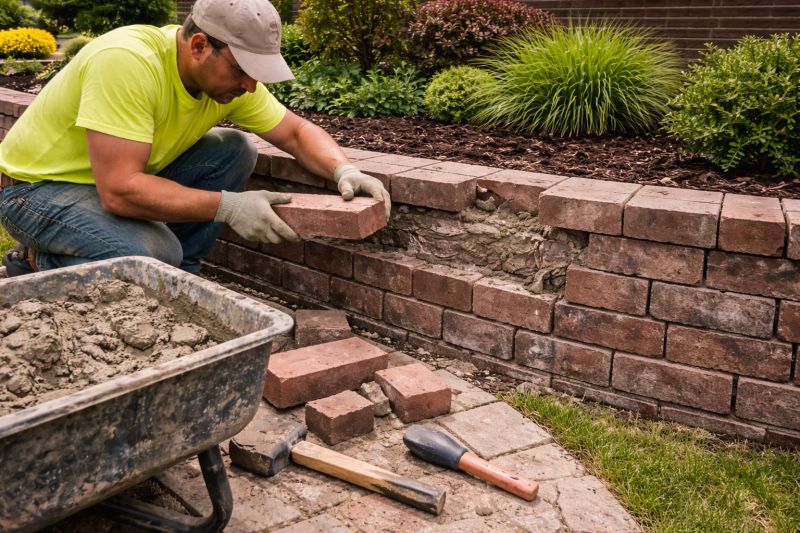 Retaining Wall Repair in Davie County, NC