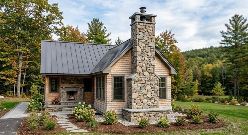 Stone Chimney Installation in Oak Ridge, NC