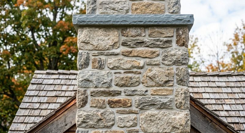 Stone Chimney Installation in Walnut Cove, NC