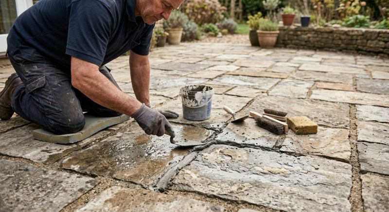 Stone Driveway Repair in Winston Salem, NC