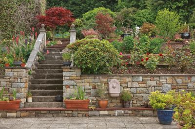 Stone Wall Repair in Advance, NC