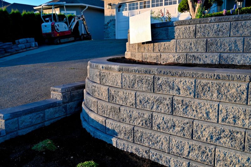 Stone Wall Repair in Winston Salem, NC