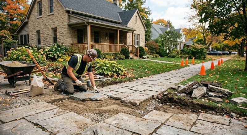 Stonework Repair in Advance, NC