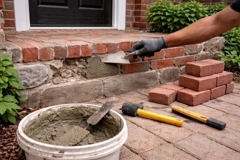 Stonework Repair in Advance, NC