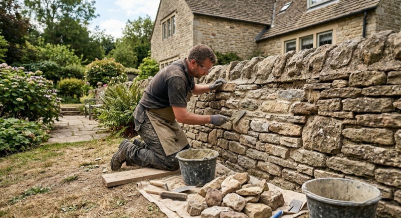 Stonework Repair in Davidson County, NC