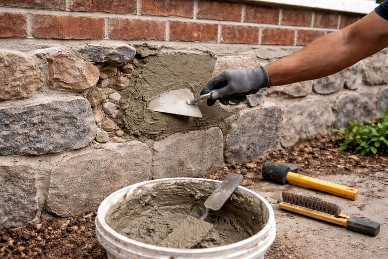 Stonework Repair in Lexington, NC